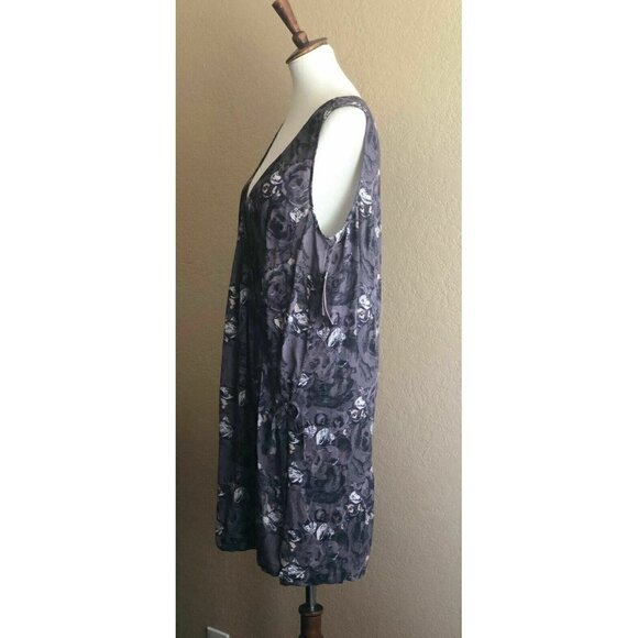 Melrose And Market NEW Gray Womens Size L - Picture 5 of 11